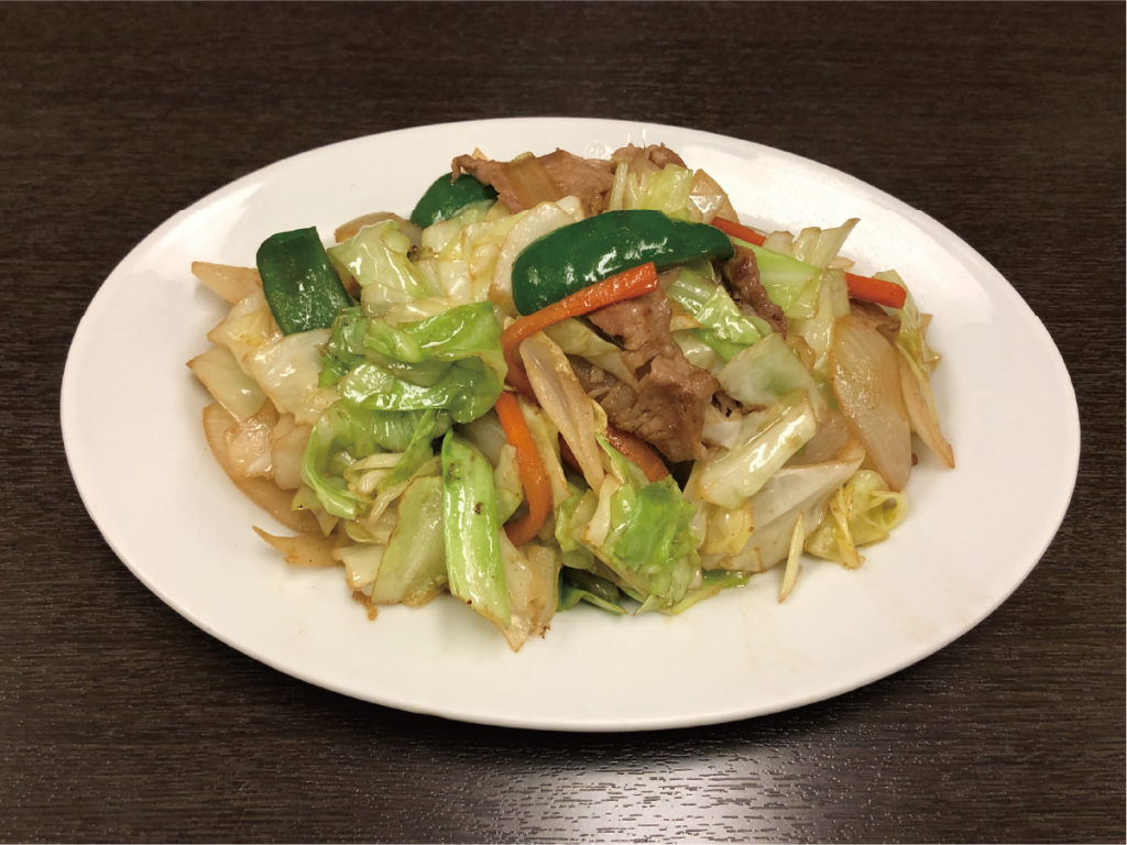 東京都板橋区前野町　丸好　居酒屋　野菜炒め